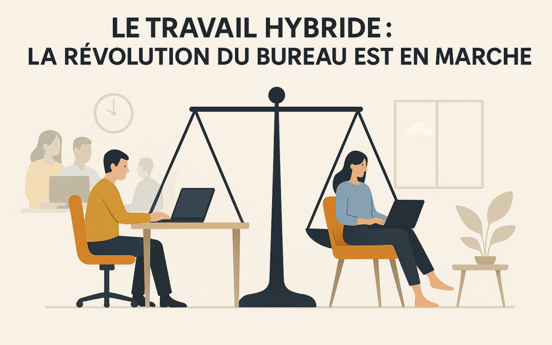 Le travail hybride : la révolution du bureau est en marche ! 🚀