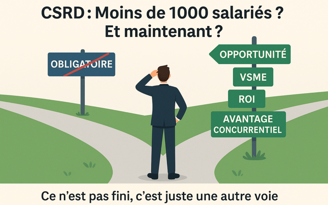 🌿 CSRD et entreprises de moins de 1000 salariés : faut-il vraiment tout arrêter depuis Omnibus ?