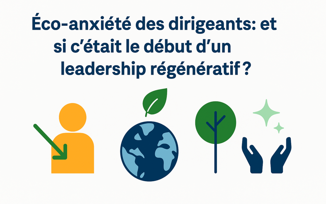 🌍 Éco-anxiété des Dirigeants : et si c’était le début d’un leadership régénératif ?