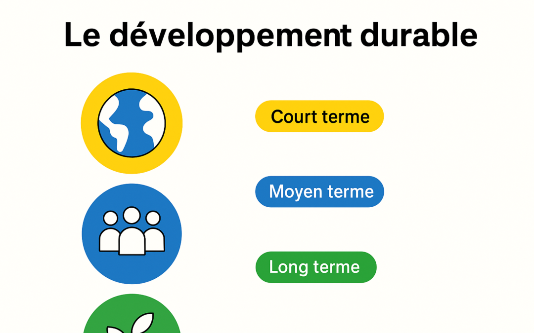 🌱 Le développement durable : Définition, enjeux et bénéfices pour l’entreprise et la planète