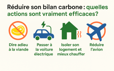 Réduire son bilan carbone : quelles actions sont vraiment efficaces ?