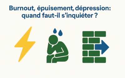 🌊 Burnout, épuisement, dépression : quand faut-il s’inquiéter ? Comment éviter de foncer droit dans le mur ?