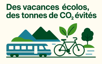 Des vacances écolos, des tonnes de CO₂ évités : et si voyager autrement devenait naturel ? 🚆🌱