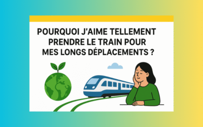 Pourquoi j’aime tellement prendre le train pour mes longs déplacements 🚆🌱