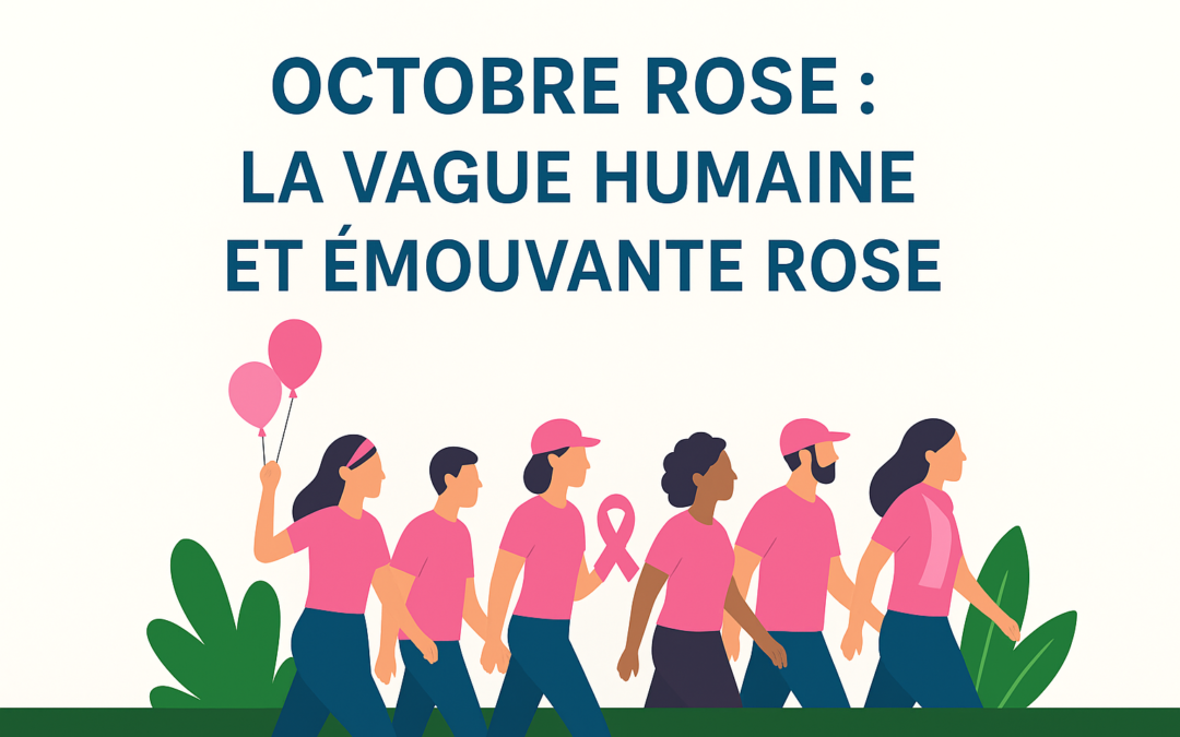🌸 Octobre Rose : la vague humaine et émouvante rose – entre engagement, résilience et responsabilité sociétale