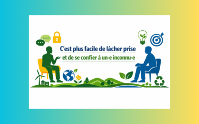 C’est plus facile de lâcher prise et de se confier à un·e inconnu·e