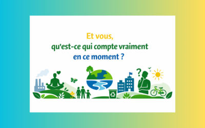 🌱 Et vous, qu’est-ce qui compte vraiment en ce moment ?
