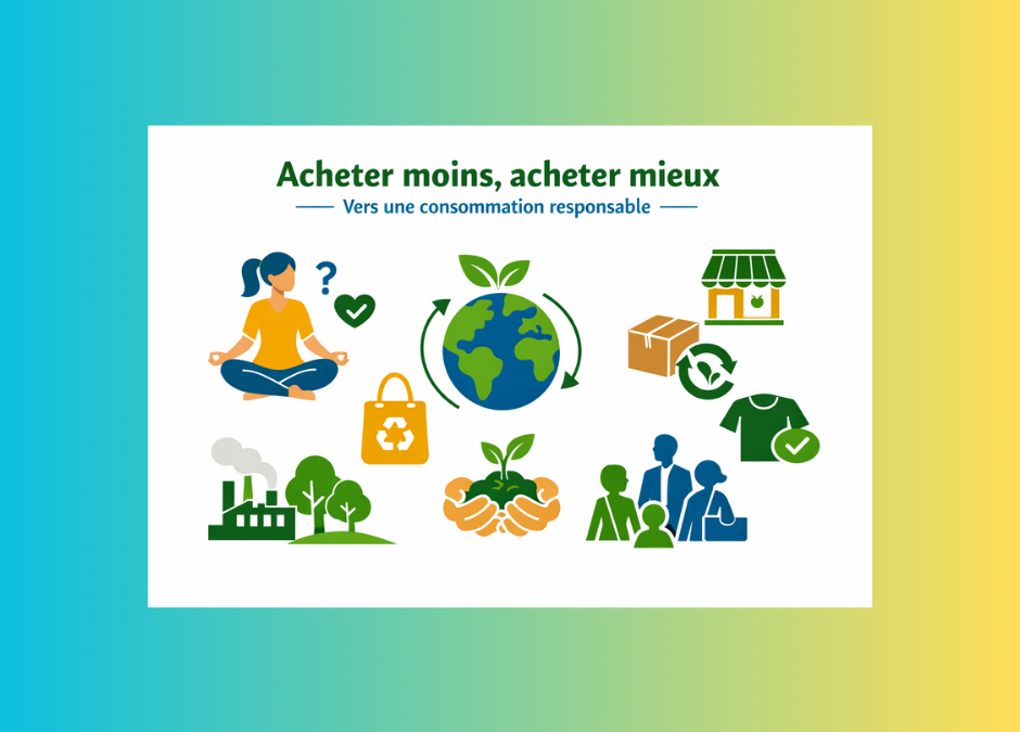 Acheter moins, acheter mieux : vers une consommation responsable et consciente 🌱