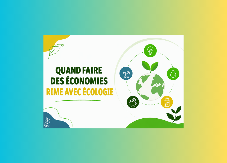 Quand faire des économies rime avec écologie 🌱💸